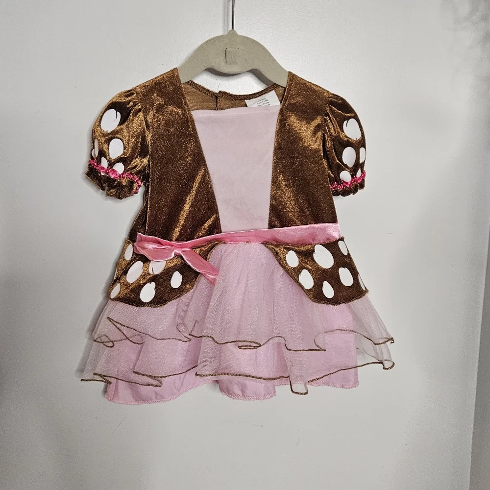 InCharacter Costumes Deer Tutu Halloween Costume 6-1× Months Dress Only~Animal‎